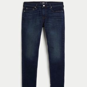 Hollister DARK WASH SKINNY JEANS